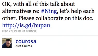 Twitter / Alec Couros: OK, with all of this talk ...